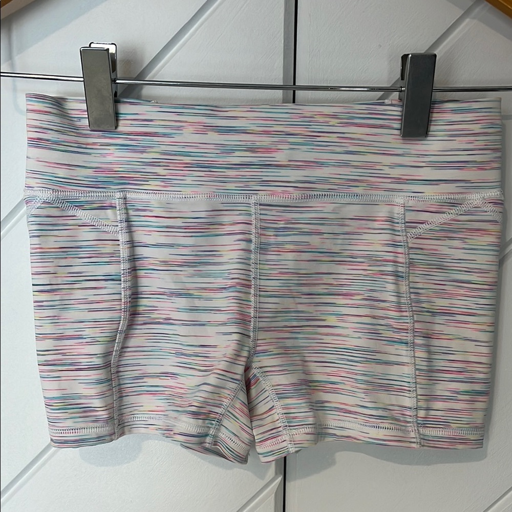 Lululemon (Iviva) girl’s Multicolor Patterned Shorts size 10